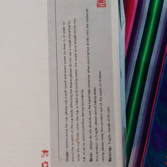 ๐ Kitty Cup & Saucer with Spoon, Red with Koi and Lotus design on Saucer - Picture 11 of 12